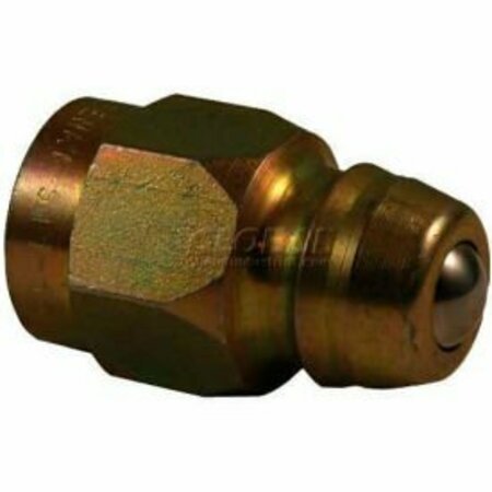APACHE Apache Hydraulic Quick Coupler 39041510, JD Old Style "Cone" Male Tip (Ball) 1/2"FNPT 39041510